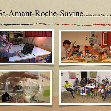 Collégiens en Culture(s) 2017-2018 - Projet Musique et science au collège Alexandre Vialatte à Saint-Amant-Roche-Savine