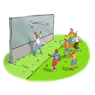 Jeu sportif "La porte"