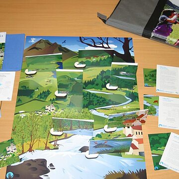 Dispositif pédagogique biodiversité - Parc naturel régional des Volcans d'Auvergne