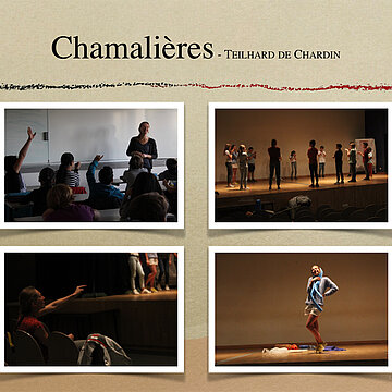 Collégiens en Culture(s) 2017-2018 - Projet Parcours du spectateur du collège Teilhard de Chardin à Chamalières