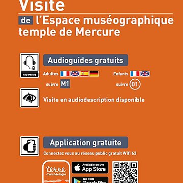 Visite audioguidée du temple de Mercure