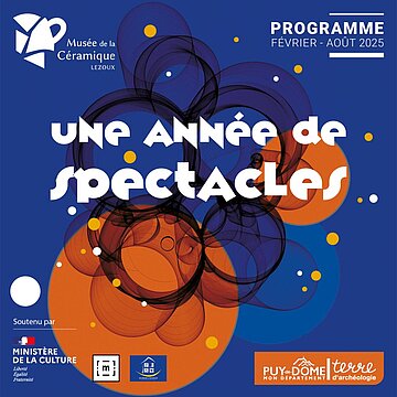 2025 une année de spectacles au musée départemental de la Céramique !