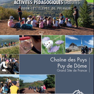Site du puy de Dôme / Chaîne des Puys : sorties et activités pédagogiques pour le primaire