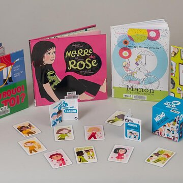 Actions de médiation avec la malle "Littérature jeunesse non sexiste" à Issoire